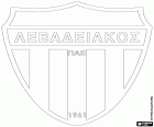 Distintivo doPAE  Levadiakos, Athlitikos Podosferikos Omilos Levadeon, clube de futebol com sede em Livadeia, cidade da Grécia Central e a capital da região de Beócia