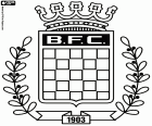 Emblema do Boavista Futebol Clube, clube de futebol sediado no Porto, a segunda maior cidade do país, na foz do Rio Douro, no norte de Portugal