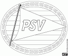 Distintivo do PSV Eindhoven, Philips Sport Vereniging Eindhoven, clube esportivo e clube de futebol baseado em Eindhoven, a cidade mais populosa na província de Brabante do Norte, no sul dos Países Baixos