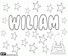 Wiliam, nome para menino, variante do nome inglês William