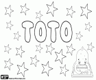 Totò ou Toto é um nome masculino da tradição popular italiana. Usado como abreviatura de Totonno, variante que corresponde ao Antonio, bem como a forma abreviada para Totore, variante que corresponde ao Salvatore. Toto é também um nome japonês para menina