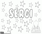 Sergi, nome próprio masculino em catalão, nome de origem latina, derivada de Sergius, corresponde ao Sérgio. Também é um sobrenome de origem italiana