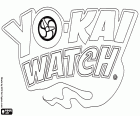 Logotipo oficial em inglês de Yo-kaiWatch, um video game de role de Nintendo