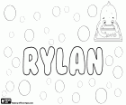 Rylan, nome e sobrenome inglês, derivado de Ryland, nome utilizado principalmente para menino, também é um nome menos comum feminino