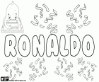 Ronaldo, nome de menino em Português, variante de Reinaldo, nome de origem germânica, derivado de Raginald