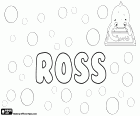 Ross, nome masculino em inglês e escocês, vem desde o mesmo sobrenome de origem escocesa, ou da palavra galesa, ros, seu significado é promontório