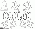 Nohlan, nome masculino, variante de Nolan