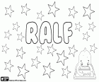 Ralf, nome próprio masculino em diferentes idiomas como alemão, holandês, sueco, dinamarquês e norueguês, tradicional variante de Ralph. É um nome de origem Nórdica, derivado de Radulfr