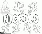 Niccolò, nome para menino em italiano, variante de Nicola, Nicolao e Nicolò
