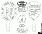 Chelsea vs Arsenal, final da Europa League 2018-2019, no Estádio Olímpico, em Baku, Azerbaijão, 29 de maio de 2019