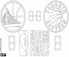 As finais da NBA de 2019 enfrentará os Toronto Raptors contra os Golden State Warriors. Esta será a primeira final para a franquia de Toronto e a quinta final consecutiva para a franquia de Oakland