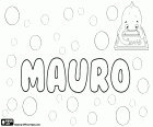 Mauro, nome para menino, em espanhol, português e italiano, derivado do nome latim Maurus