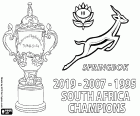 África do Sul é o novo campeão mundial de rugby de 2019. Os Springboks ganharam seu terceiro título mundial após os títulos de 1995 e 2007