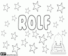 Rolf, nome para menino derivado do nome germânico Hrolf e do nome em nórdico antigo Hrólfr, contração de Hrodwulf. Rolf é um nome usado em alemão, sueco, norueguês, dinamarquês e raramente em inglês