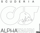 Logotipo da equipe de F1, Scuderia AlphaTauri