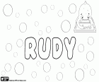 Rudy, nome masculino, diminutivo de Rudolf, usado em diferentes idiomas, principalmente em inglês