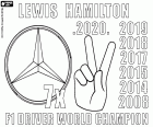 Lewis Hamilton é o campeão da F-1 em 2020, este é seu quarto título consecutivo. Lewis Hamilton igualou o recorde de Michael Schumacher de sete títulos de campeão da F-1 desde 2004