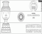 A Argentina é a nova campeã da Copa América de 2021. A Argentina venceu o Brasil com um gol de Angel Di Maria, o MVP da final. Lionel Messi e Neymar Junior foram escolhidos como MVP do torneio