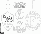 A primeira final da UEFA Europa Conference League enfrentará AS Roma e Feyenoord Rotterdam, na quarta-feira, 25 de maio 2022, na Arena Kombëtare em Tirana, Albânia