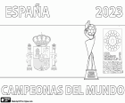A seleção espanhola sagrou-se nova campeã mundial de 2023 ao vencer a Inglaterra com gol solitário de Olga Carmona, MVP da final. Aitana Bonmatí foi eleita Bola de Ouro da Copa do Mundo, melhor jogadora do torneio. Hinata Miyazawa foi a Chuteira de Ouro da Copa do Mundo com cinco gols