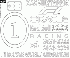 Max Verstappen é o campeão mundial de pilotos de F1 na temporada de 2024. Este é o quarto campeonato consecutivo do piloto holandês com a equipe Oracle Red Bull Racing
