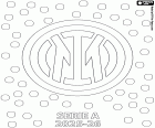 desenho de Inter Milano, campeão 2025-2026 para colorir