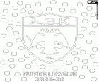 desenho de AEK Atenas, campeão 2025-2026 para colorir