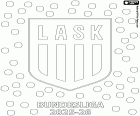 desenho de LASK Linz, campeão 2025-2026 para colorir