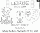 desenho de Crystal Palace - Rayo Vallecano para colorir