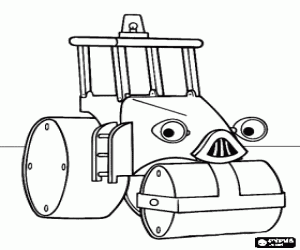 desenho de Rolão o rolo compressor para colorir