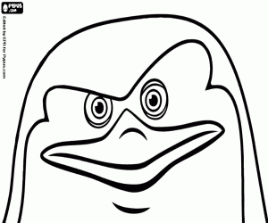 desenho de O rosto do Capitão para colorir