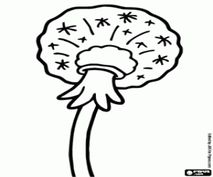 desenho de Sementes de dente de Leão para colorir