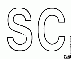 desenho de O sinal de SC da Fórmula 1 para colorir