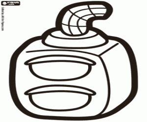 desenho de Sinal luminoso do circuito para colorir