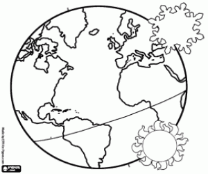 desenho de O solstício de dezembro para colorir