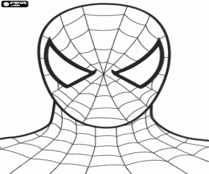 desenho de Spiderman ou Spider Man para colorir