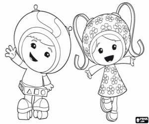 desenho de Os super-heróis de Umizoomi para colorir