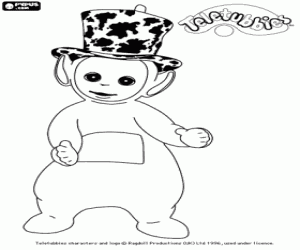 desenho de Teletubbies Dipsy para colorir