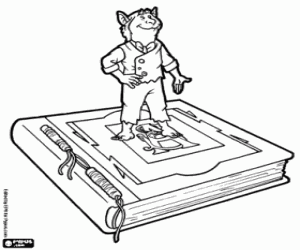 desenho de Thimbletack, Crônicas de Spiderwick para colorir