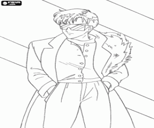 desenho de Tuxedo Mask, Sailor Moon para colorir
