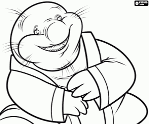 desenho de O verme Nim Galuu de Epic para colorir