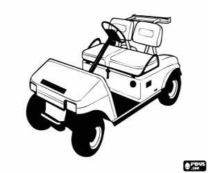 desenho de Veículo leve, um buggy para colorir
