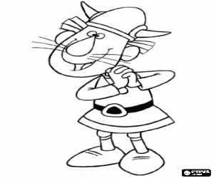 desenho de O viking animado Gorm para colorir