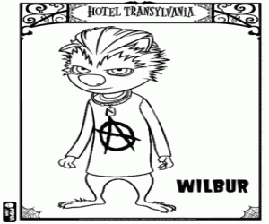 desenho de Wilbur, Hotel Transylvania para colorir