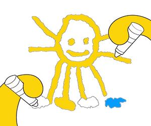 Para as crianças mais novas