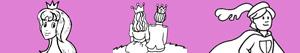 desenhos de Príncipes e princesas para colorir