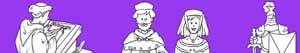desenhos de Idade Média para colorir
