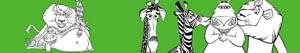 desenhos de Madagascar para colorir