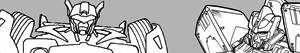 desenhos de Transformers para colorir