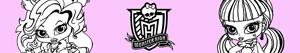 desenhos de Monster High Baby para colorir